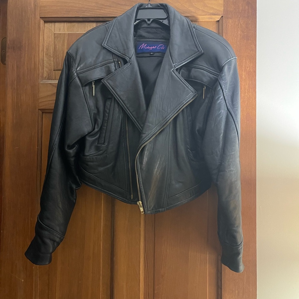 Vintage Leather Coat